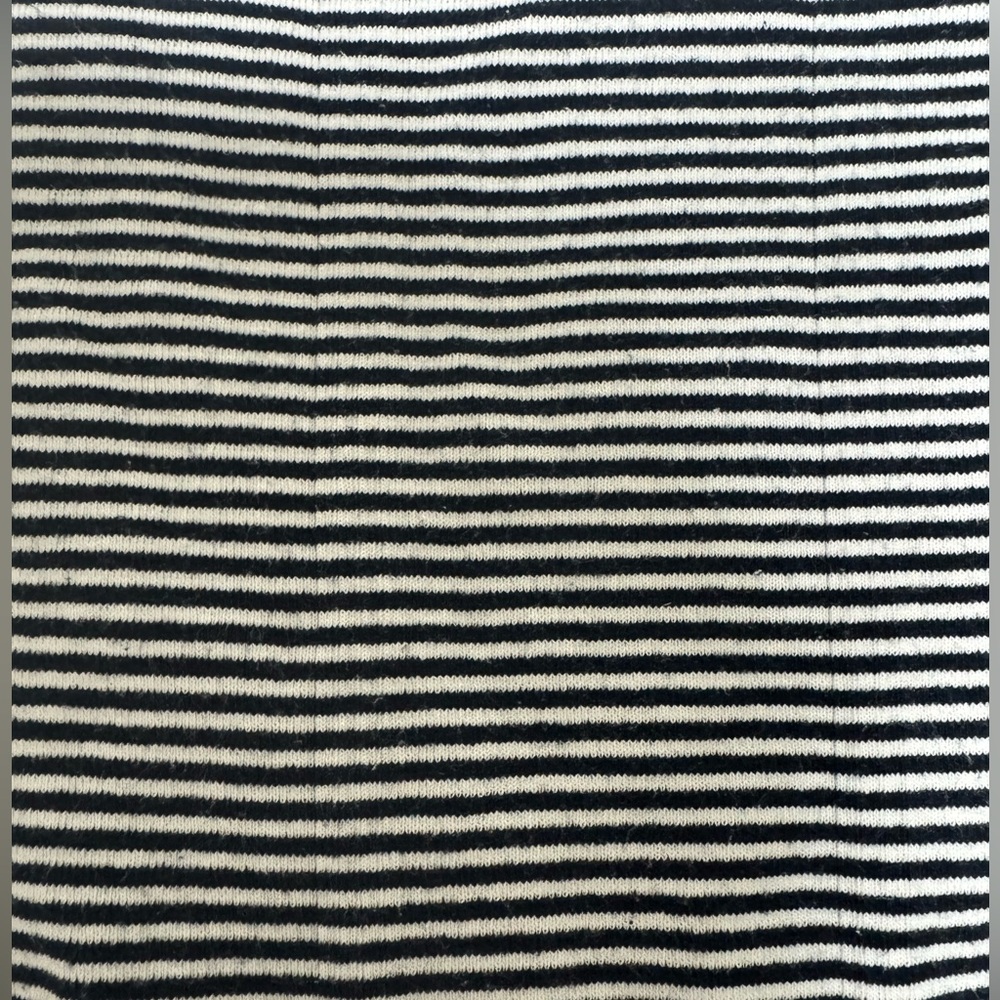 We The Free Navy and White Striped Boat Neck Top Medium - Picture 2 of 3